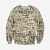 3D All Over Printed Dinosaur Fossils Shirts