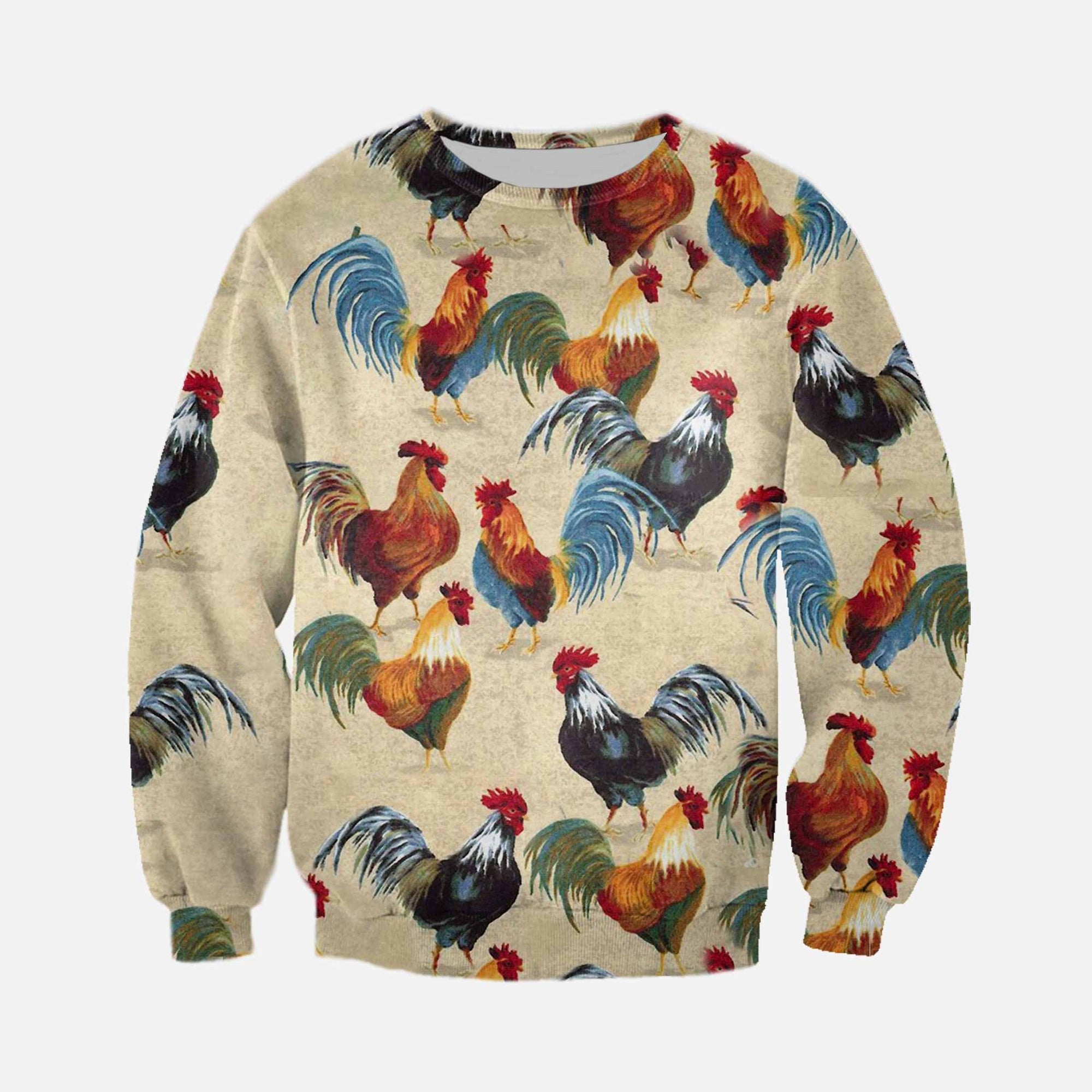 3D All Over Printed Chicken Farming Clothes