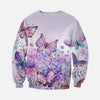 3D All Over Printed Butterflies Clothes