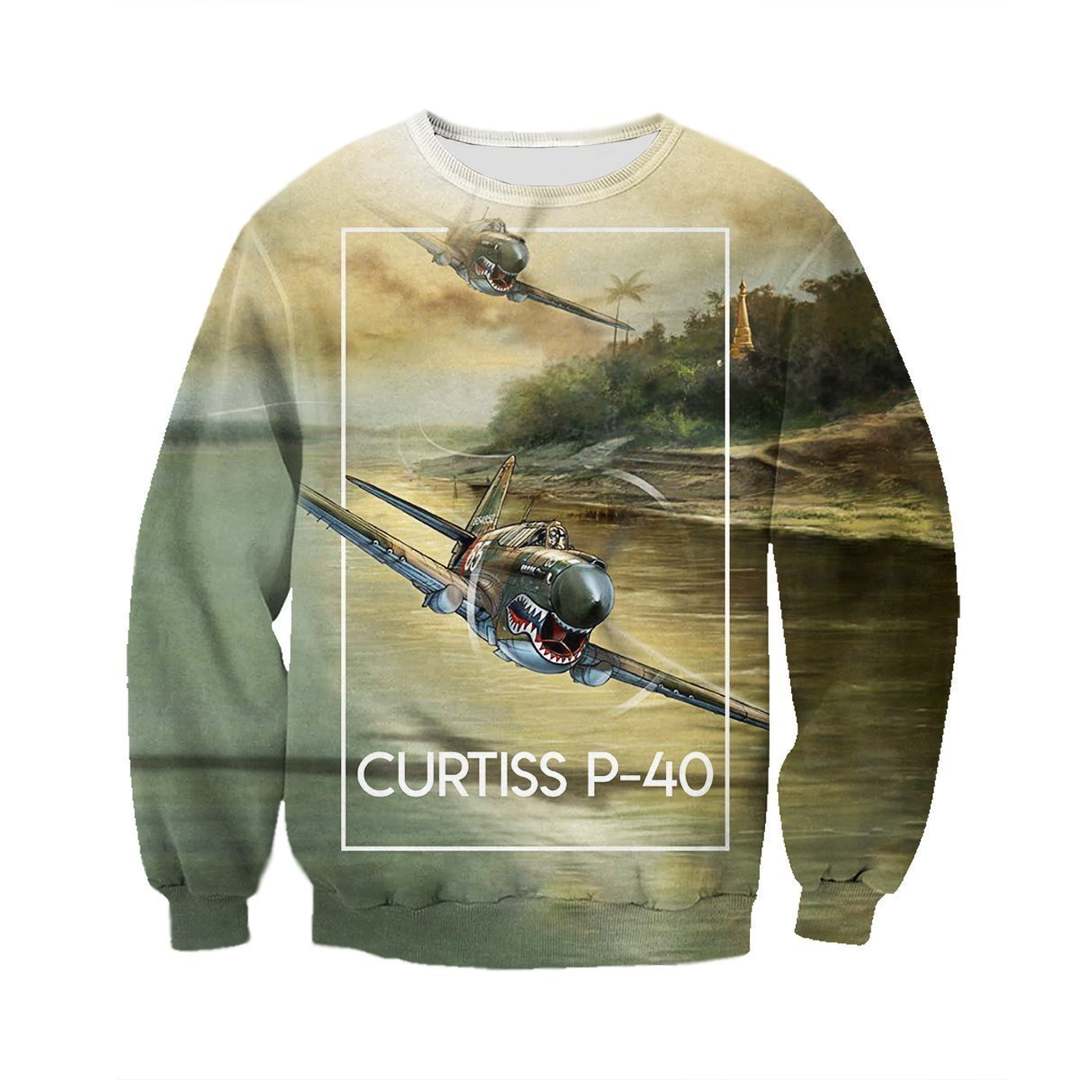 3D All Over Printed P40 Warhawk Shirt