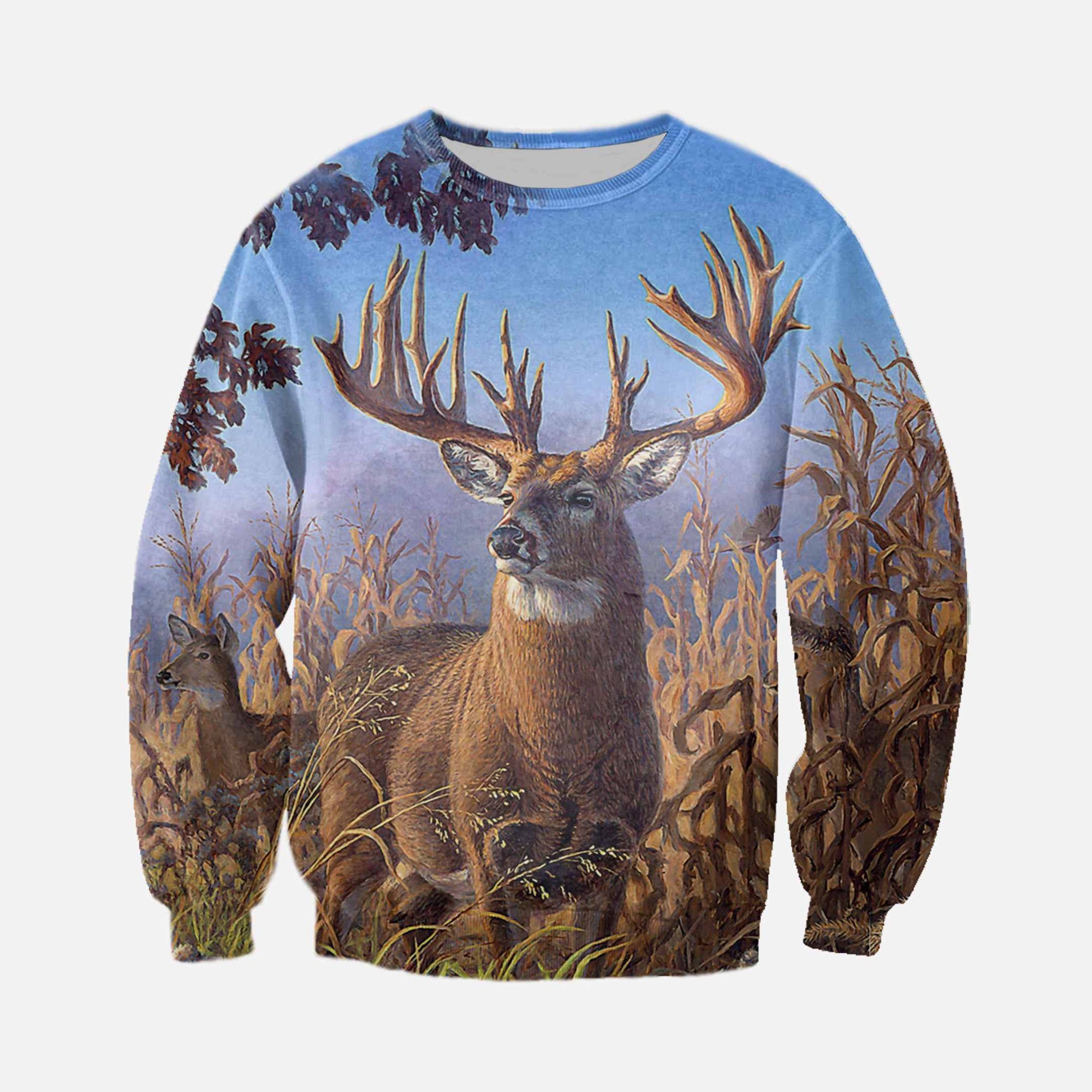 3D All Over Printed Deer Clothes