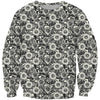 All Over Printing Black Sunflower Daisy Shirt