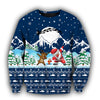 Awesome Hoodie Christmas Santa Fishing Yolo for Men and Women HBC317