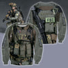 3D All Over Printed U.S FBI Team