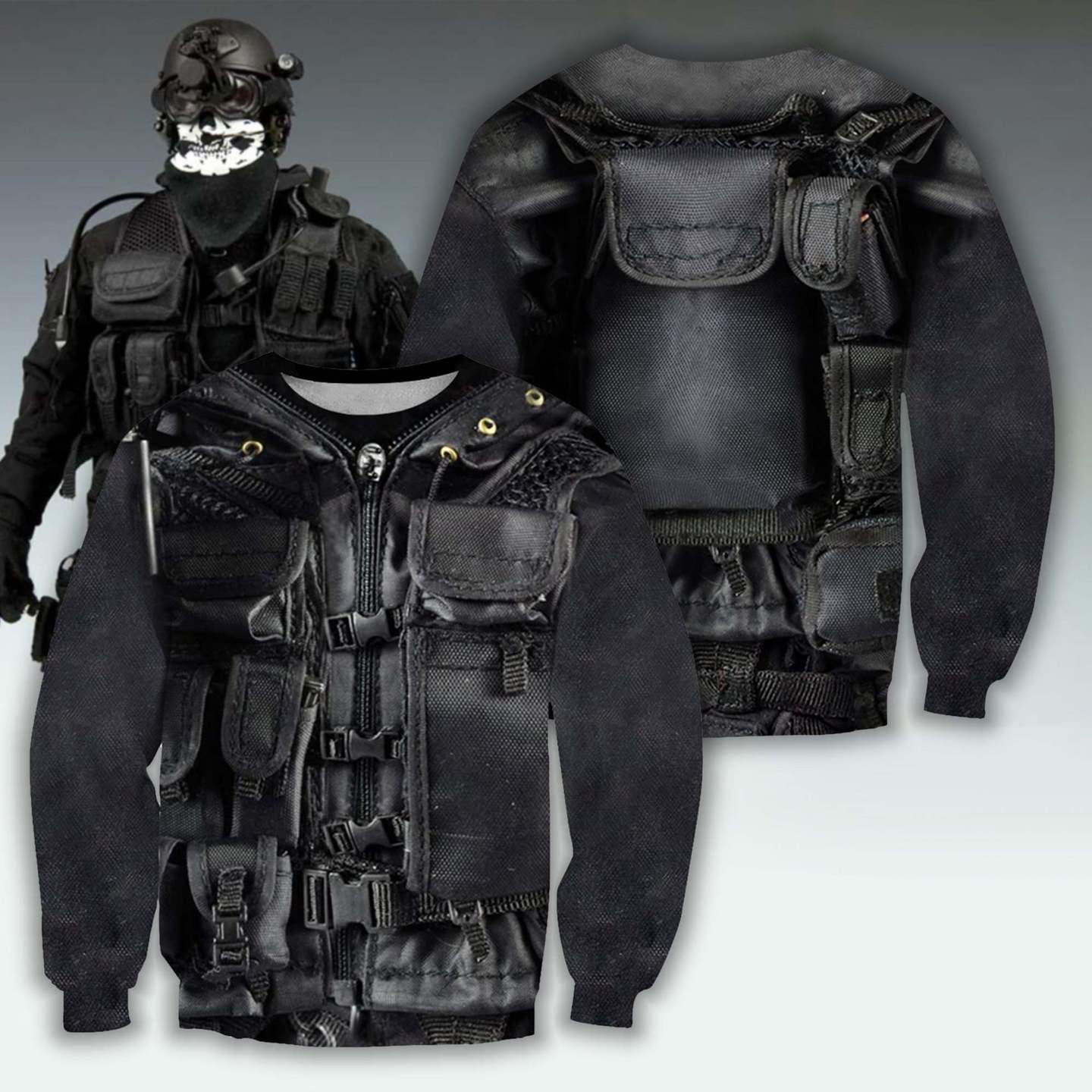 3D All Over Printed Navy SEAL Set