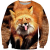 3D All Over Printed Fox Art Shirts and Shorts