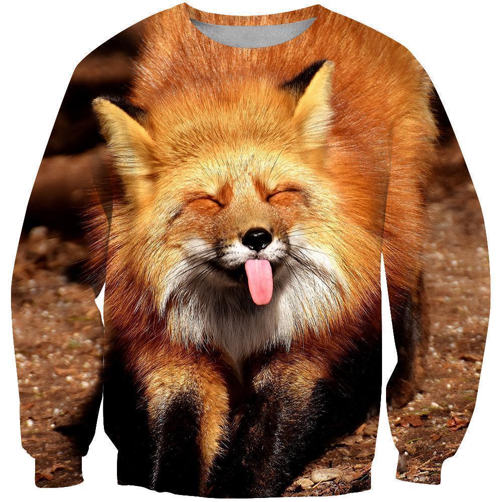 3D All Over Printed Fox Art Shirts and Shorts