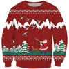 3D All Over Printed Duck Hunting Christmas