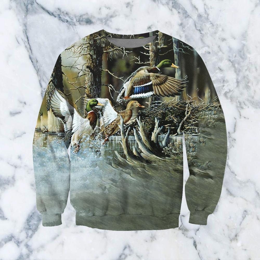 3D All Over Printed Duck Clothes