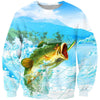 3D All Over Printing Bait Fishing Hoodie