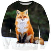 3D All Over Printed Fox Art Shirts and Shorts
