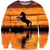 All Over Print Horse Sunset