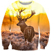3D All Over Print Twilight And Deer Hoodie