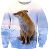 3D All Over Printed Fox Art Shirts and Shorts