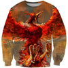 3D All Over Printing Monsters of fire Phoenix Shirts