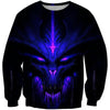 3D All Over Print Skull Dragon Hoodie