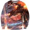 3D All Over Print Apocalyptic Dragon Hoodie
