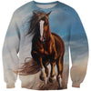 3D All Over Print Run Horse Pop Art for Men and Women NK