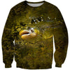 3D All Over Printing Fishing Trout Hoodie