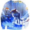 3D All Over Print  Animals Wolves Hoodie