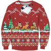 3D All Over Print Red Horse Shirts