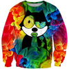 3D All Over Print Gato Felix 2 Hoodie