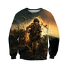 3D All Over Printed 101st airborne WW2 Clothes
