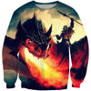 3D All Over Printing Dragon Rider Shirts