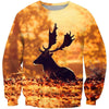 3D All Over Print Deer Autumn Shirts