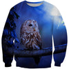 3D All Over Print Night Owl Shirts