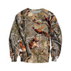 3D All Over Printed Dog Hunting Pheasant Shirts