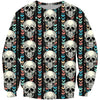 3D All Over Print The Skull Hoodie