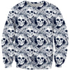 3D All Over Print Skull Flower Shirts