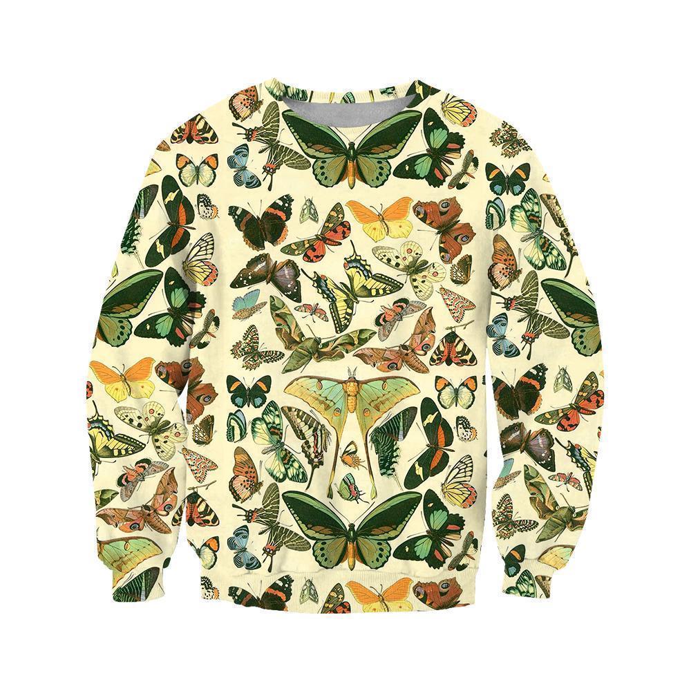 3D Printed Vintage Butterflies Clothes