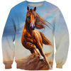 3D All Over Print Horse Run Shirts