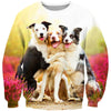 3D All Over Print Dog Zip Hoodie