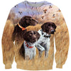 3D All Over Print 3 Hunting Dog Hoodie