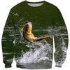 3D All Over Printing Fishing Hoodie