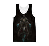 3D All Over Print Pin Anubis Hoodie