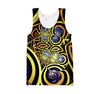 3D All Over Print Horus Eyes Motif Hoodie