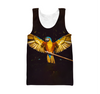 3D All Over Print Parrots Wings Hoodie
