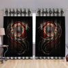Awesome hoodied Pattern Dragon Tattoo All Printed 3D Grommet Window Curtains - HD11