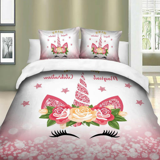 Awesome Hoodied Red Rose Bedding Set HBD001
