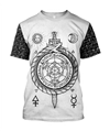 Awesome hoodied 3D ALL Print Viking-Alchemy &amp; Runes-Men and Women Hoodie Zip Hoodies- VN0052