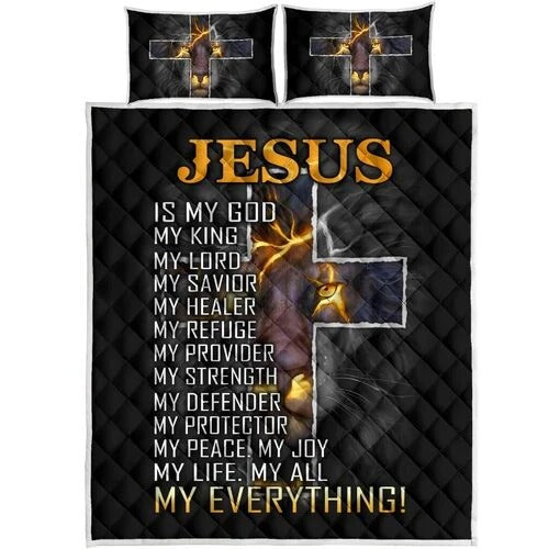 Awesome Hoodies - Jesus Easter Quilt Bedding - Cross Quilt Bedding QK31011