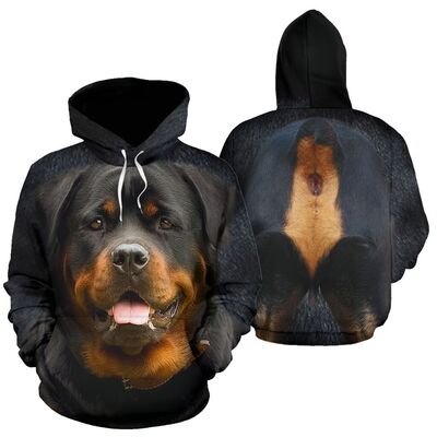 3D All Over Print dog Hoodie AK003