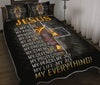 Awesome Hoodies - Jesus Easter Quilt Bedding - Cross Quilt Bedding QK31011