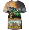 3D AOP Farmer Hoodie