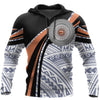 Awesome Hoodie Micronesia Handicraft Black Brown for Men and Women HBC181