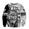 3D All Over Print Wolf Hunter for Men and Women, T-Shirt, Zip Hoodies, Sweatshirt HBC0026